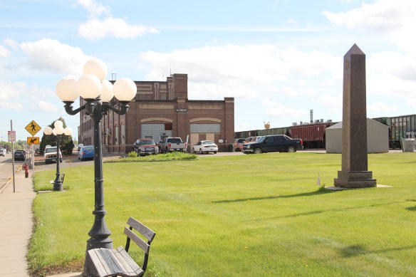 Northern Pacific corridor in Glendive