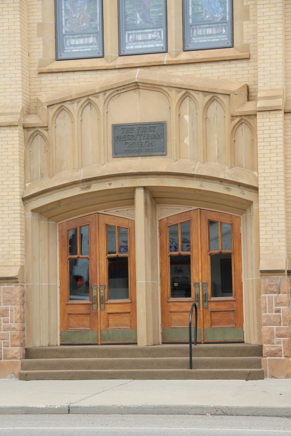 First Presbyterian, entrance, Miles City