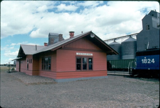 Geraldine MR Depot Choteau Co