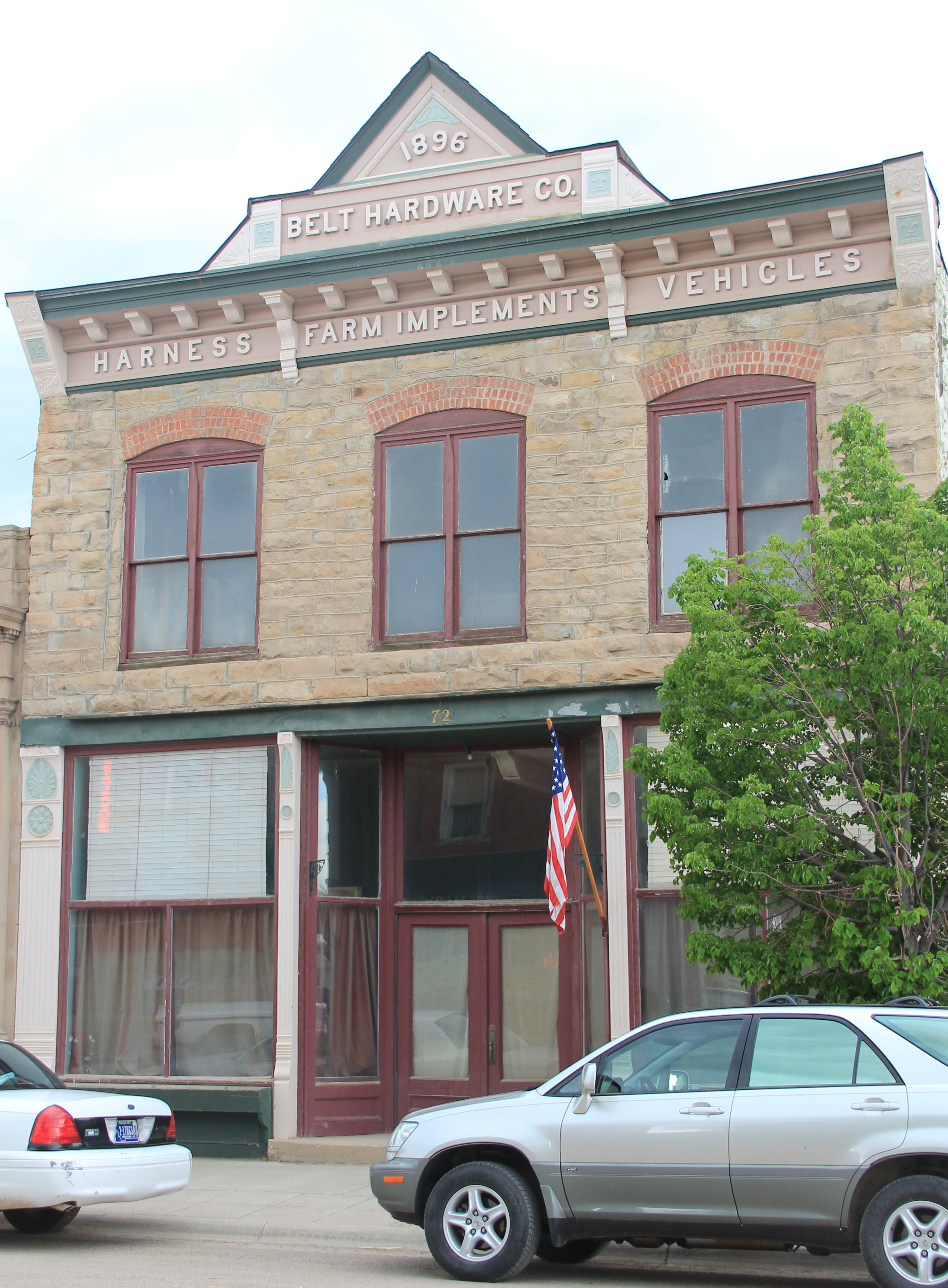 Cascade Co Belt Hardware 1896 Belt historic district NR  - Version 2