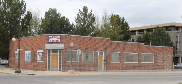 American Legion hall, 3rd and Cedar