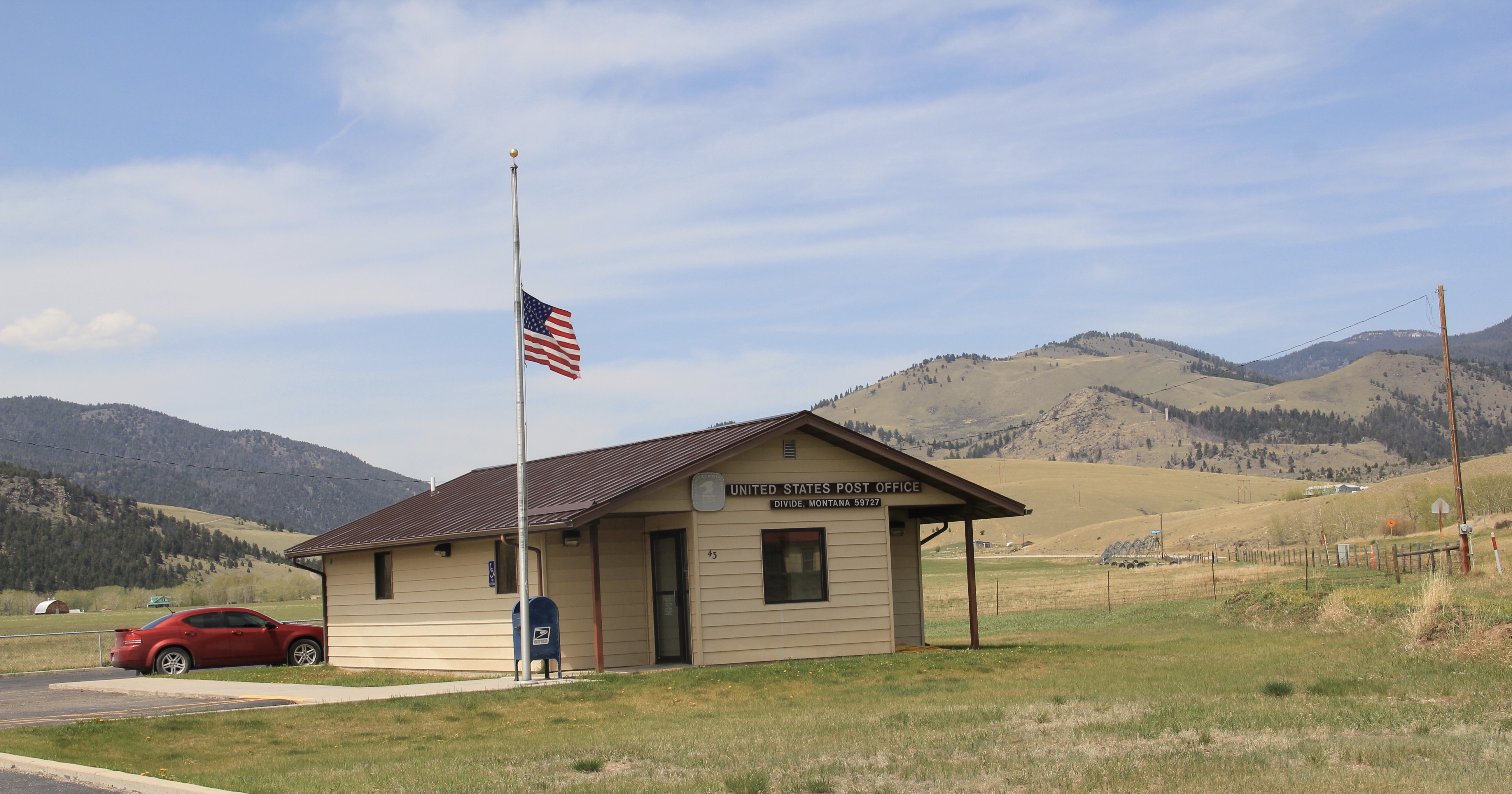 Divide post office, Silver Bow County