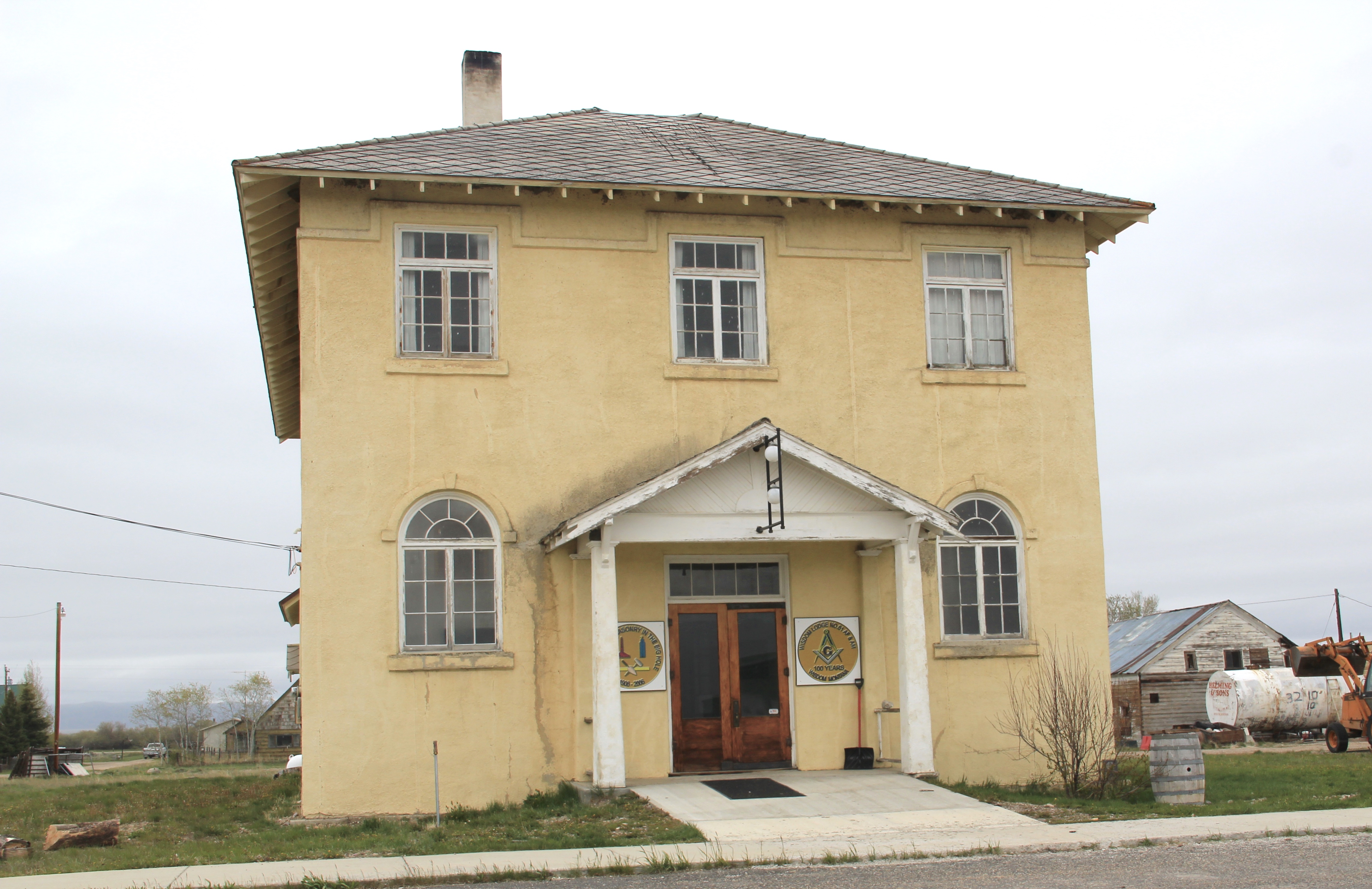 Beaverhead Co, Wisdom masonic lodge