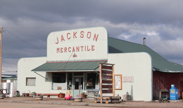Jackson Mercantile, MT 278, L&amp;C sign on side