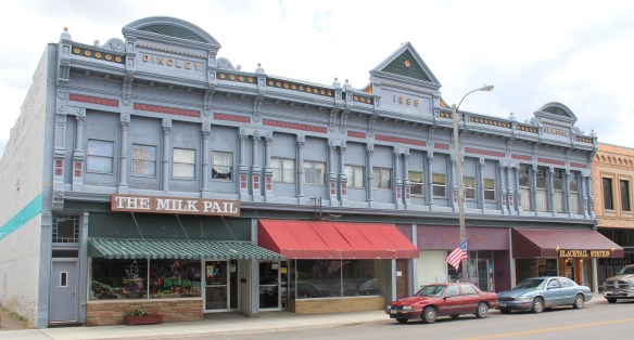 Dillon, cast-iron storefronts, Montana St