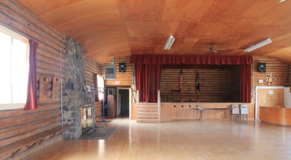 Avon Community Hall 1941 New Deal interior