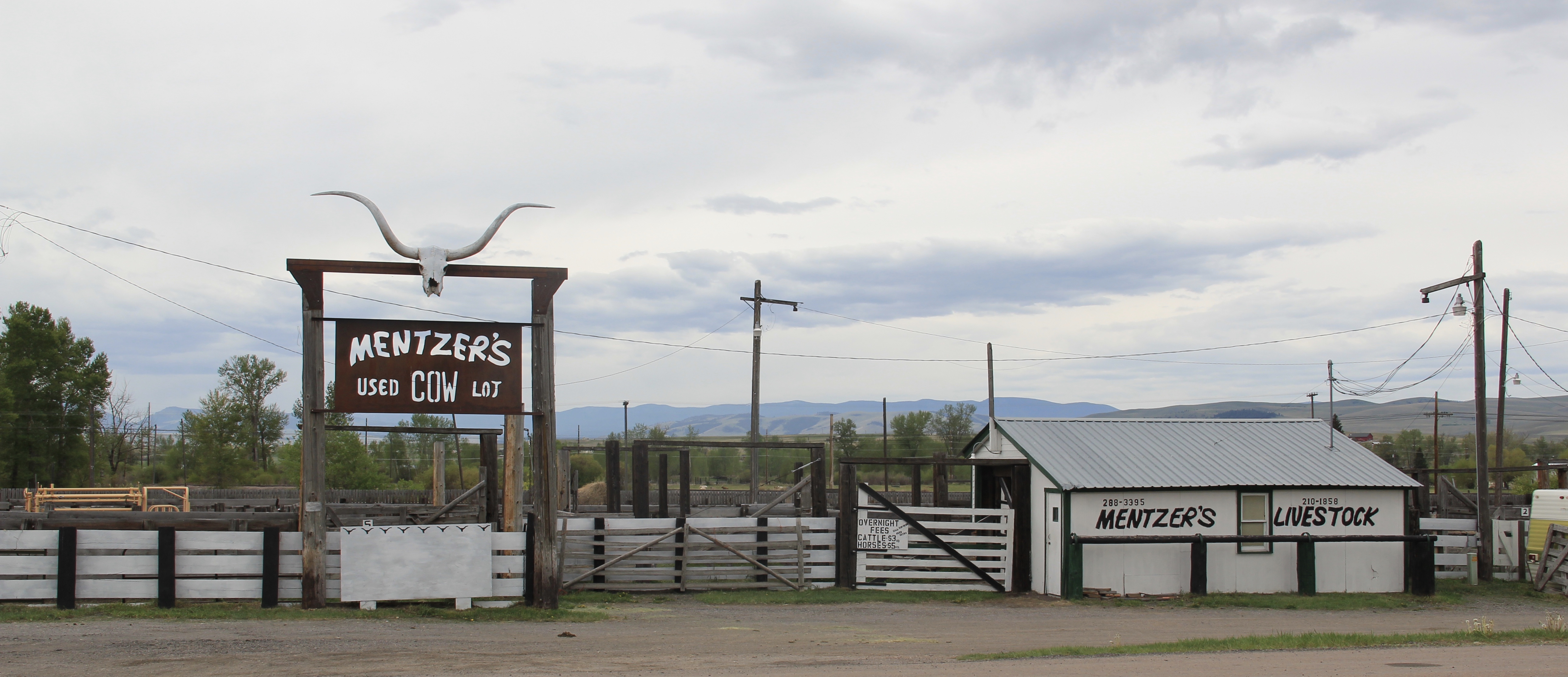 Granite Co, Drummond stock yards, Front St