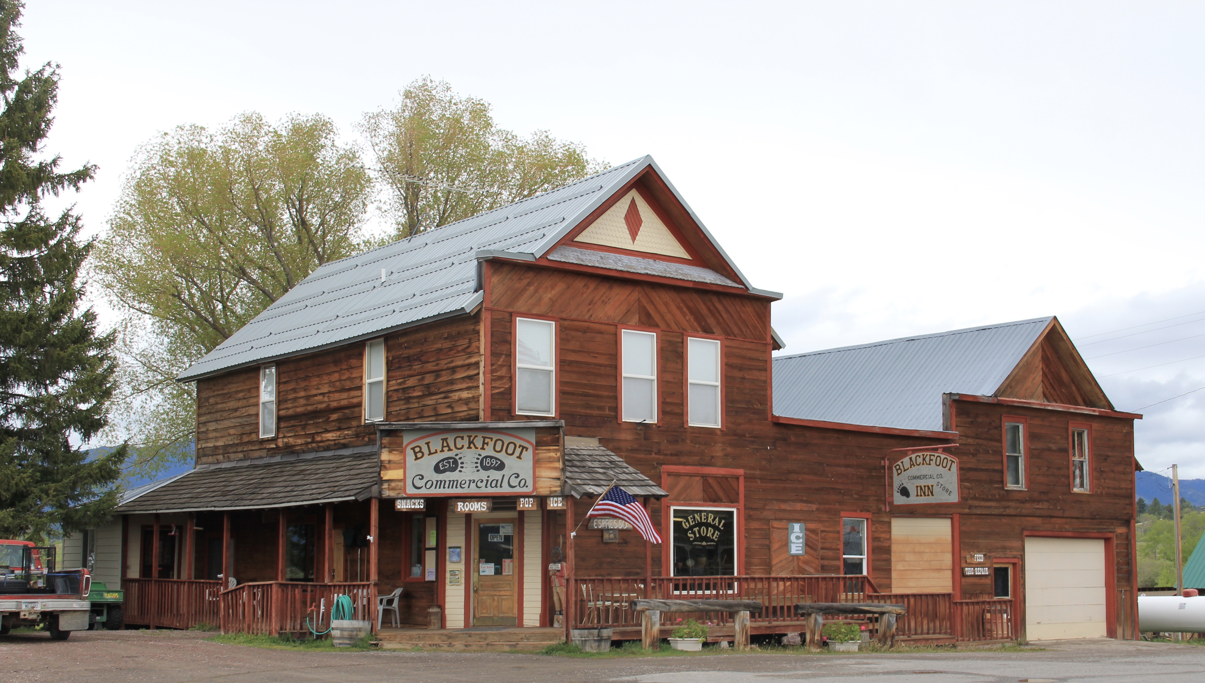 Ovando market and gas, Powell Co