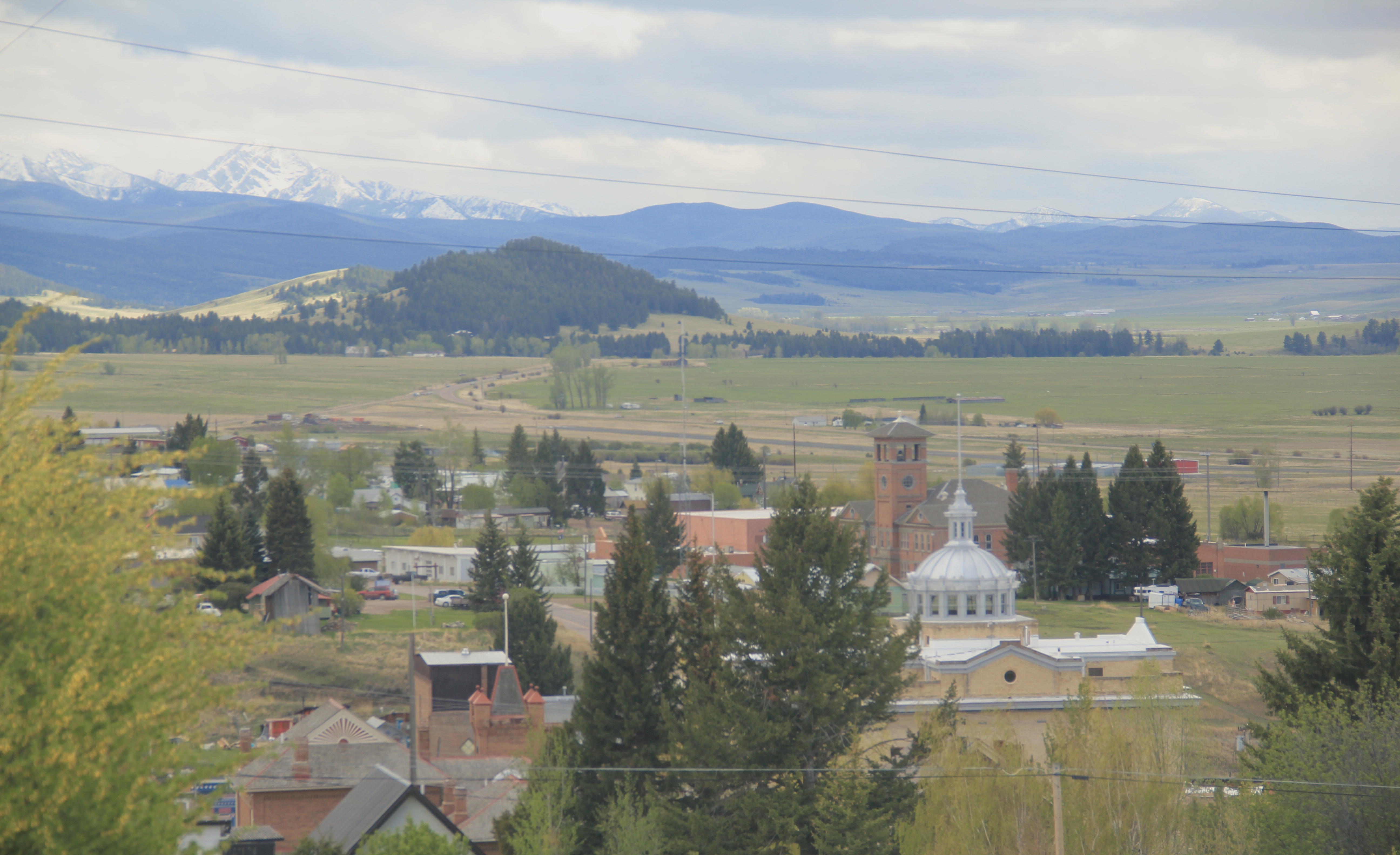 Overview of Phillipsburg, facing S