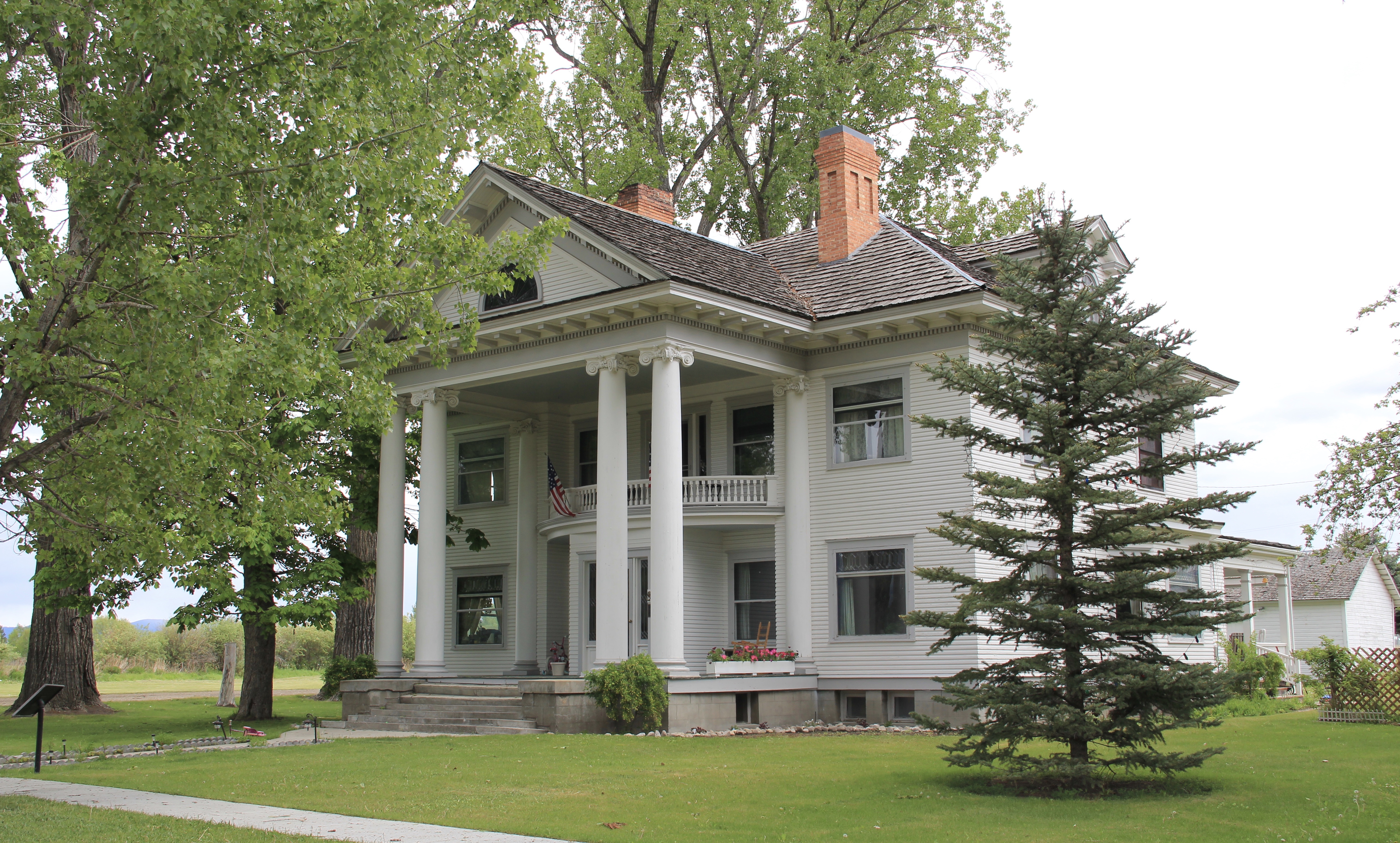 Bass House, 100 College, Stevensville 1909