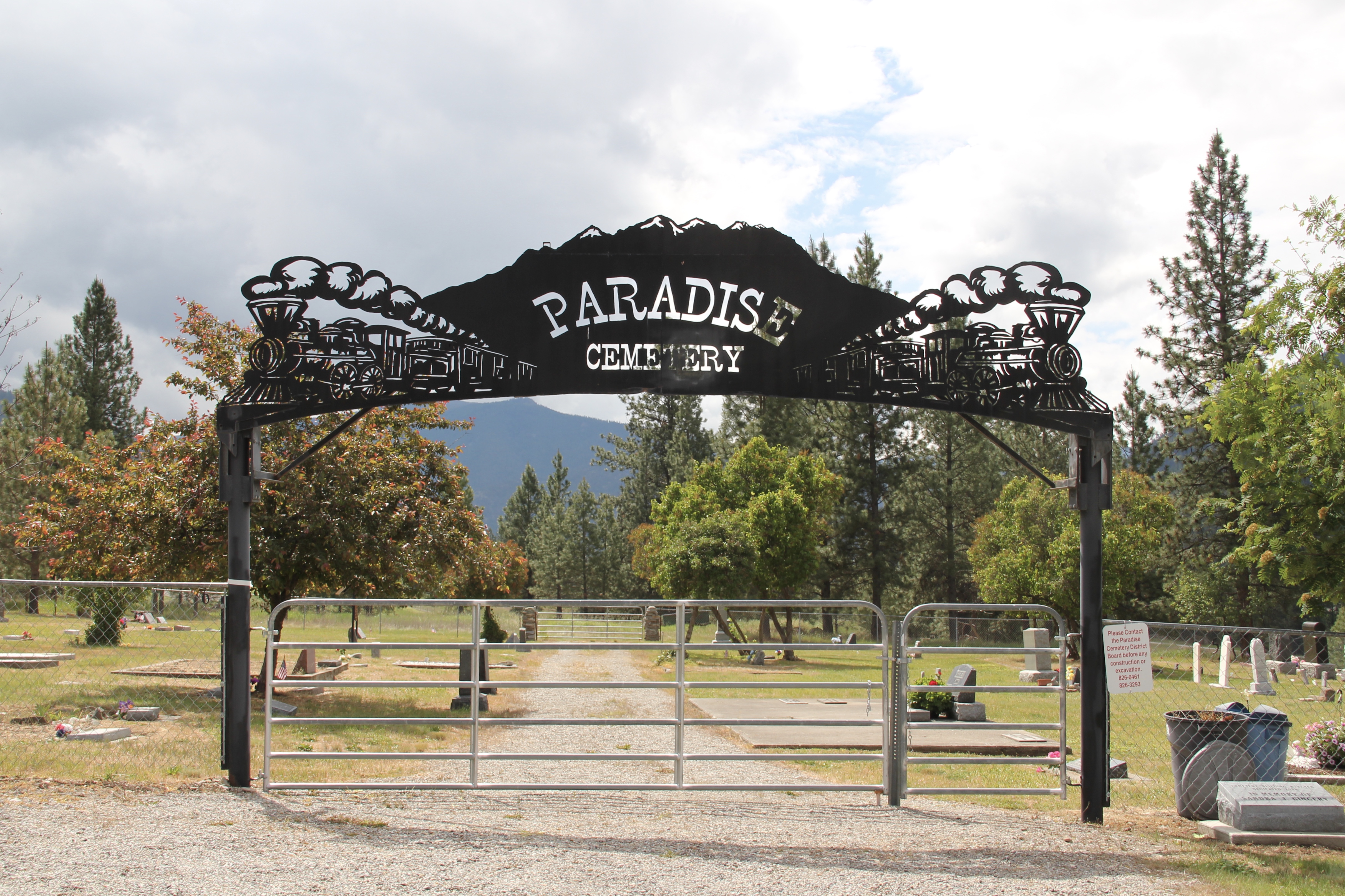Sanders Co Paradise cemetery