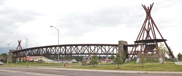 Lake Co Pablo elevated walkway 3