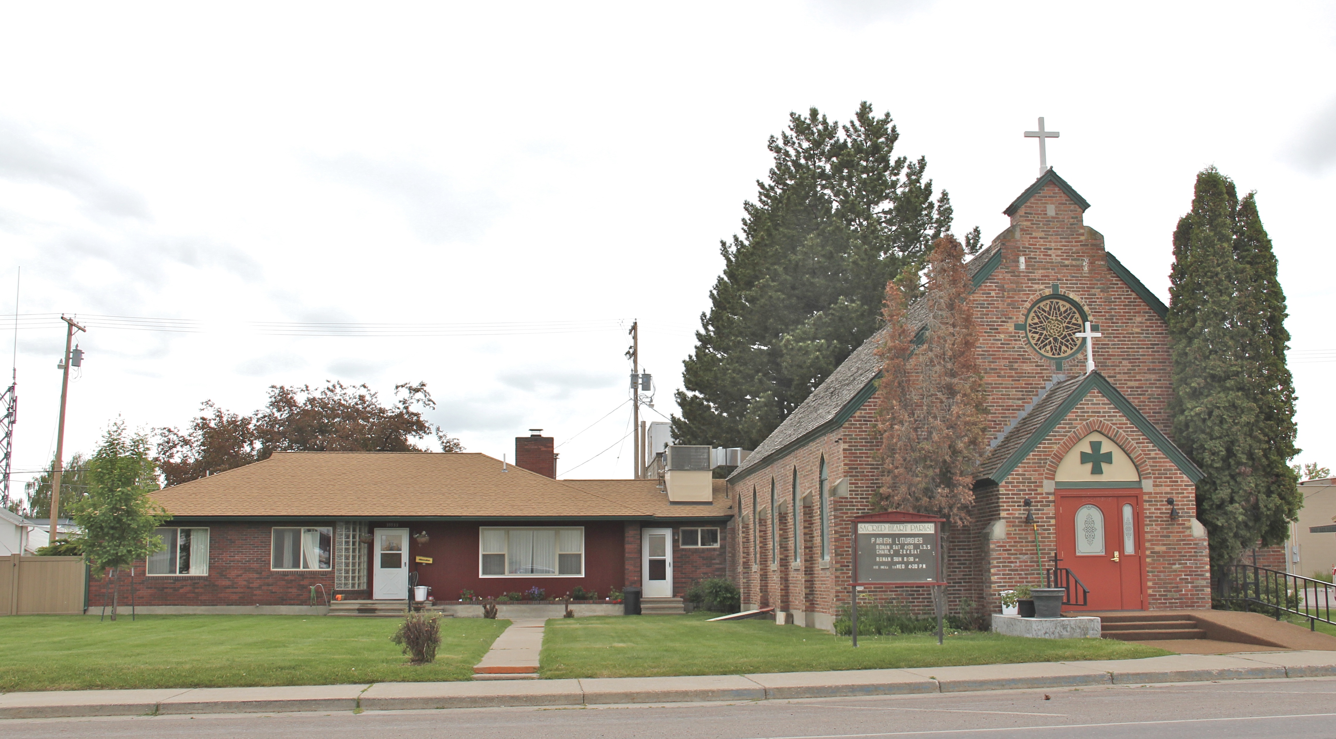 Lake Co Ronan sacred heart catholic 1