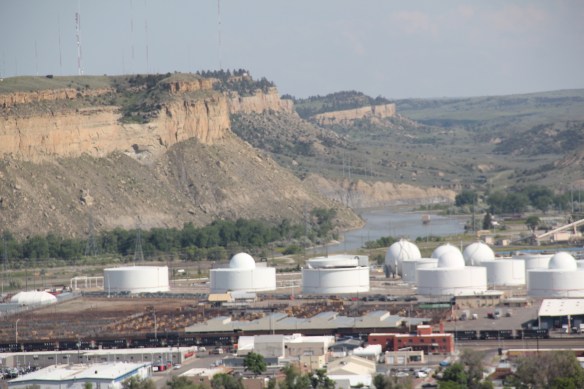 Yellowstone Co Billings from rims 19 oil