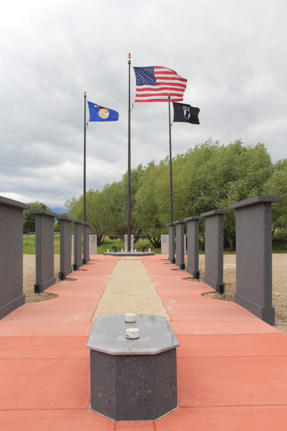 Vets Memorial, US 93, Hamilton