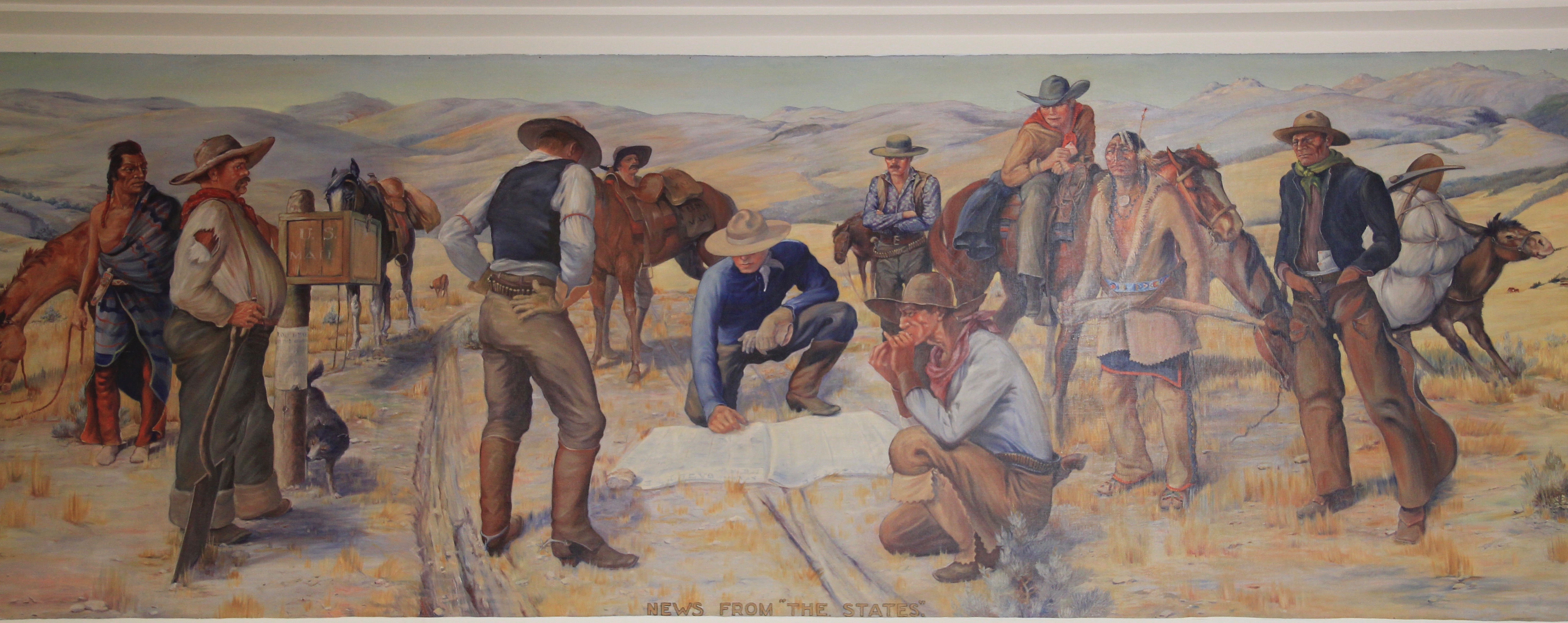 Dillon P.O. Mural NR 1