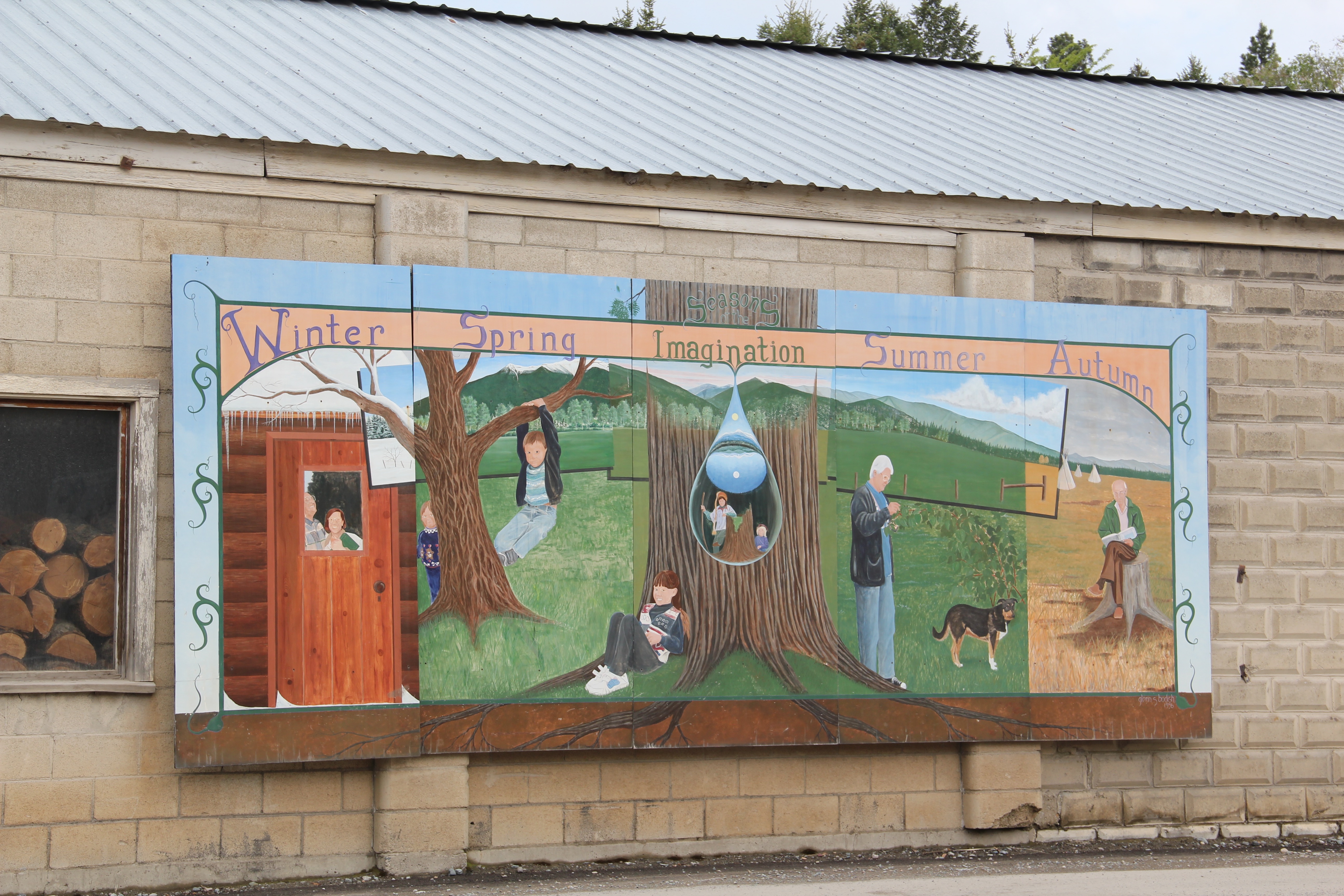 Flathead Co Eureka mural