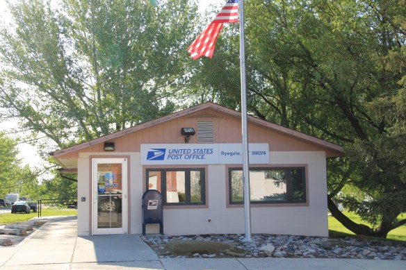 Golden Valley Co Ryegate post office