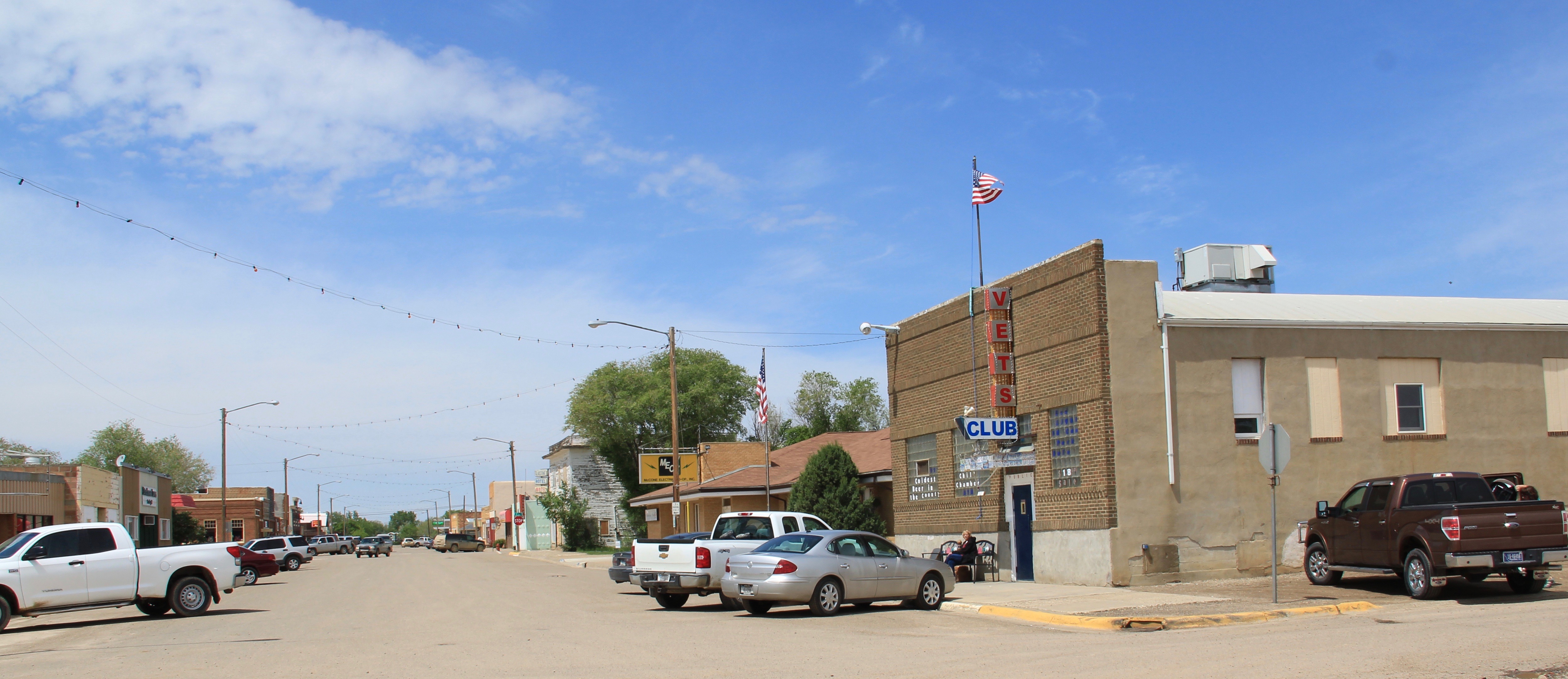 McCone Co Circle streetscape