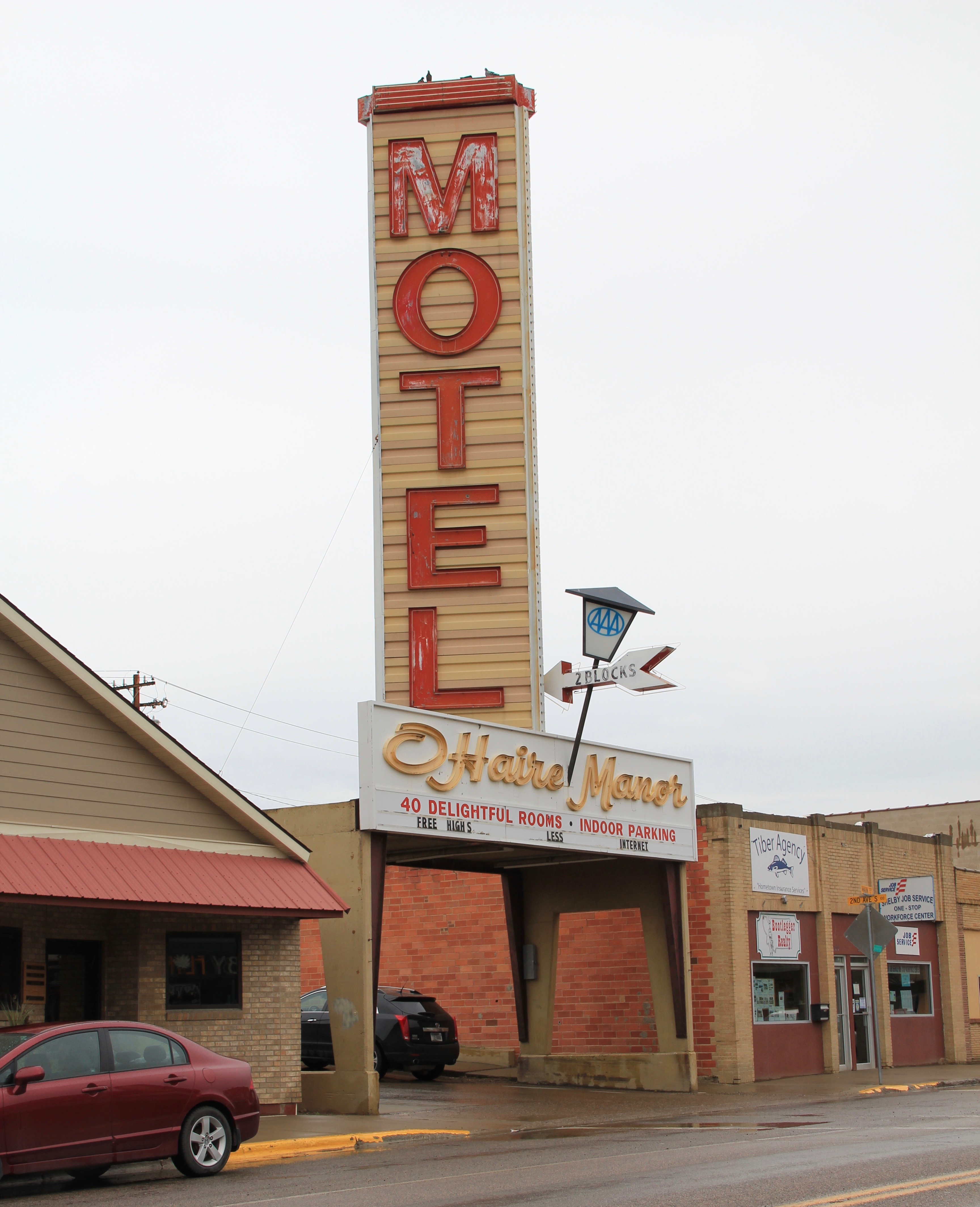 Toole Co Shelby Main St roadside