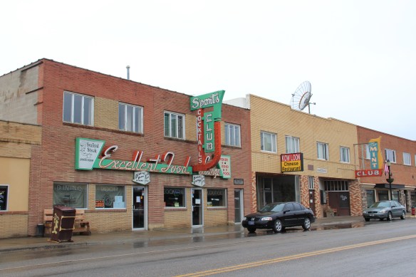 Toole Co Shelby Main St 2 roadside bars