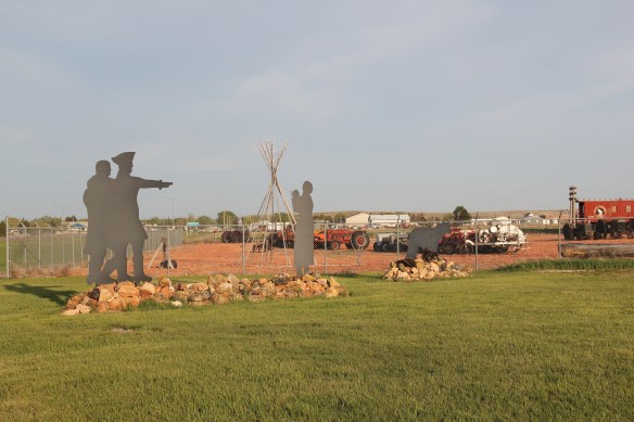 Roosevelt Co L&amp;C sculpture Culbertson museum